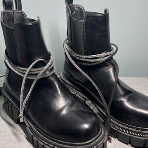 Azalea Wang Chelsea Rhinestone Boots